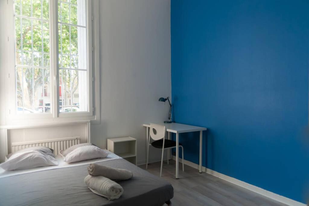 Grand appartement proche gare et Polygone Béziers Extérieur photo
